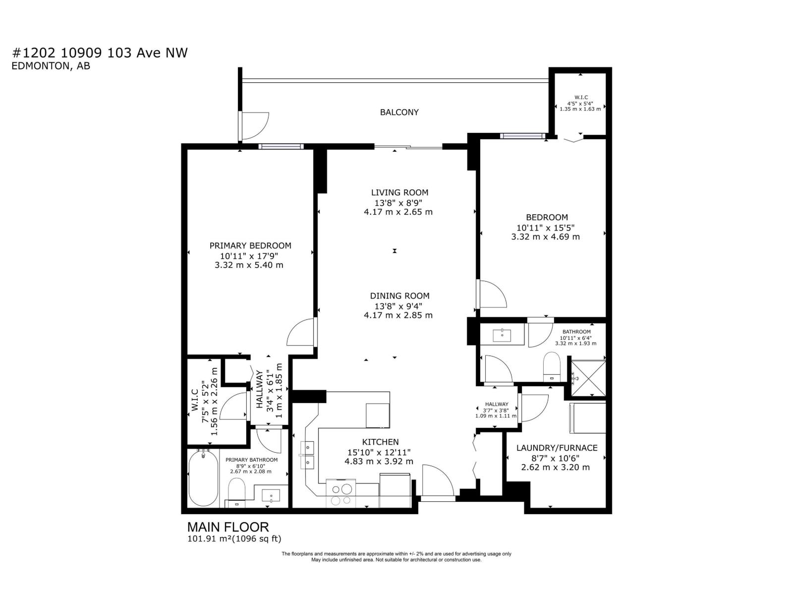 #1202 10909 103 Av Nw, Edmonton, Alberta  T5K 2W7 - Photo 43 - E4460424
