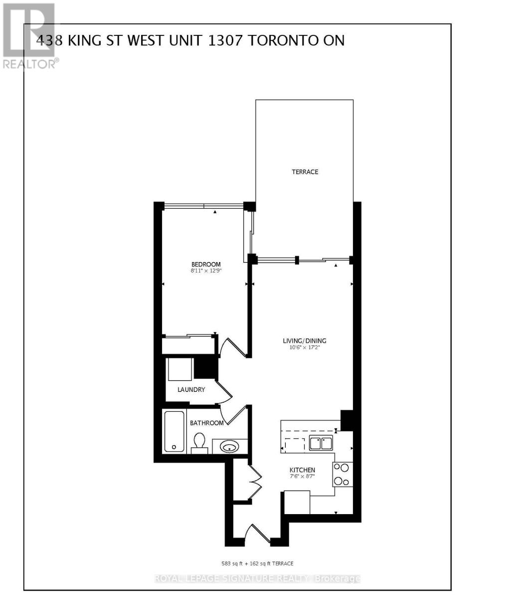 1307 - 438 King Street W, Toronto, Ontario  M5V 3T9 - Photo 15 - C12440519