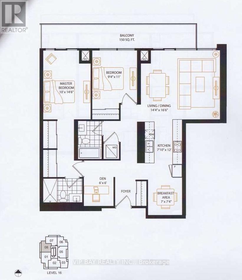1608 - 9618 Yonge Street, Richmond Hill, Ontario  L4C 0X5 - Photo 44 - N12430021
