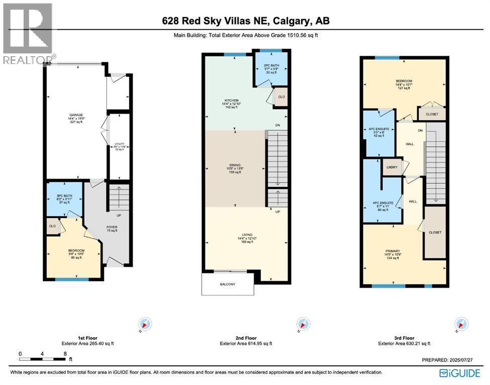 628 Red Sky Villas Ne, Calgary, Alberta  T3N 2M3 - Photo 2 - A2242905