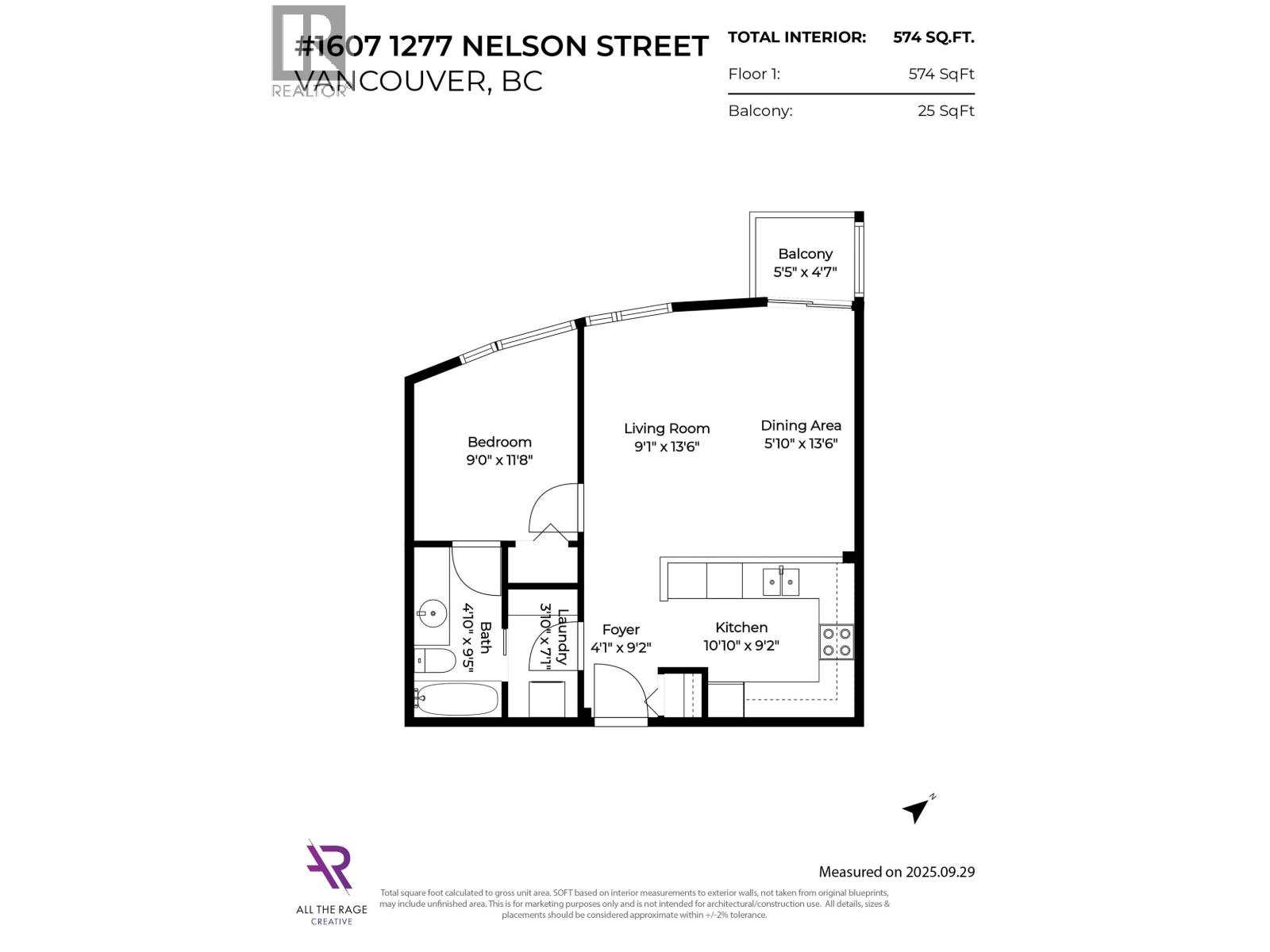 1607 1277 Nelson Street, Vancouver, British Columbia  V6E 4M8 - Photo 22 - R3054561