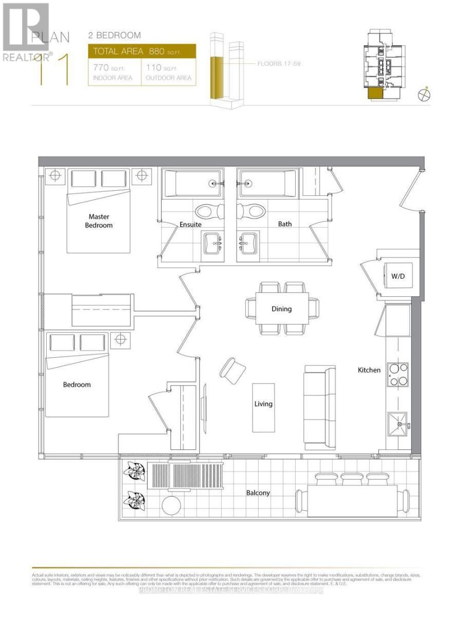 6107 - 3 Concord Cityplace Way, Toronto, Ontario  M5V 0X4 - Photo 9 - C12440809