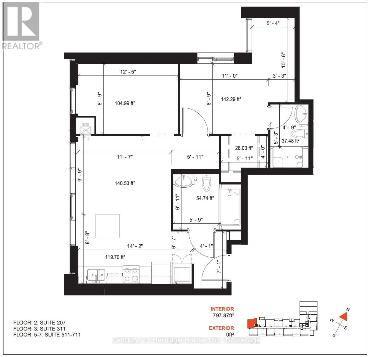 711 - 333 Albert Street, Waterloo, Ontario  N2L 0L1 - Photo 19 - X12438489