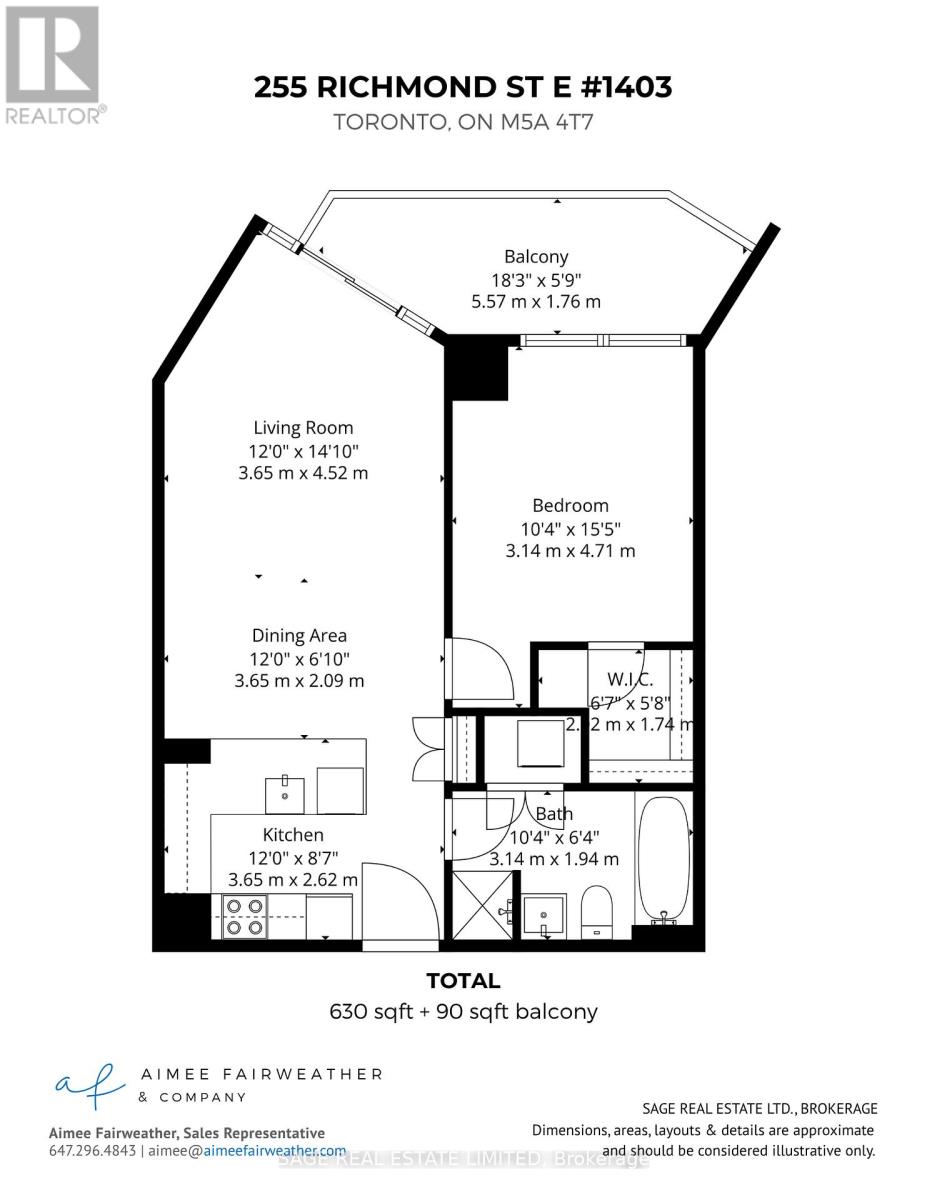 1403 - 255 Richmond Street E, Toronto (Moss Park), Ontario  M5A 4T7 - Photo 26 - C12441064