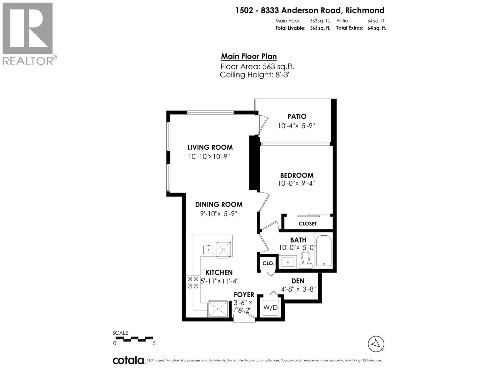 1502 8333 Anderson Road, Richmond, British Columbia  V6Y 0E2 - Photo 6 - R3054371