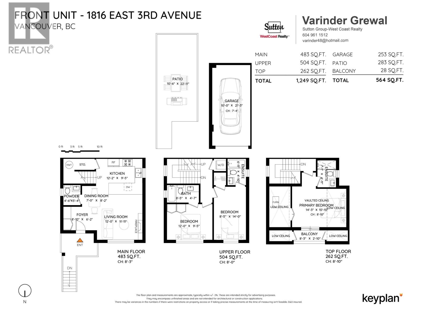 1 1816 E 3rd Avenue, Vancouver, British Columbia  V5N 1H2 - Photo 12 - R3054585
