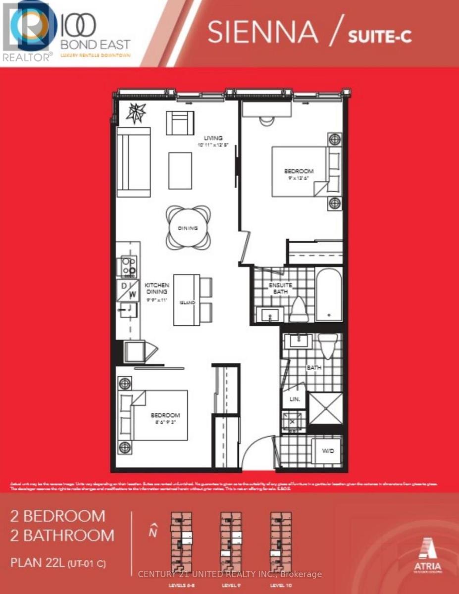 1002 - 100 Bond Street E, Oshawa, Ontario  L1G 0B7 - Photo 11 - E12399296