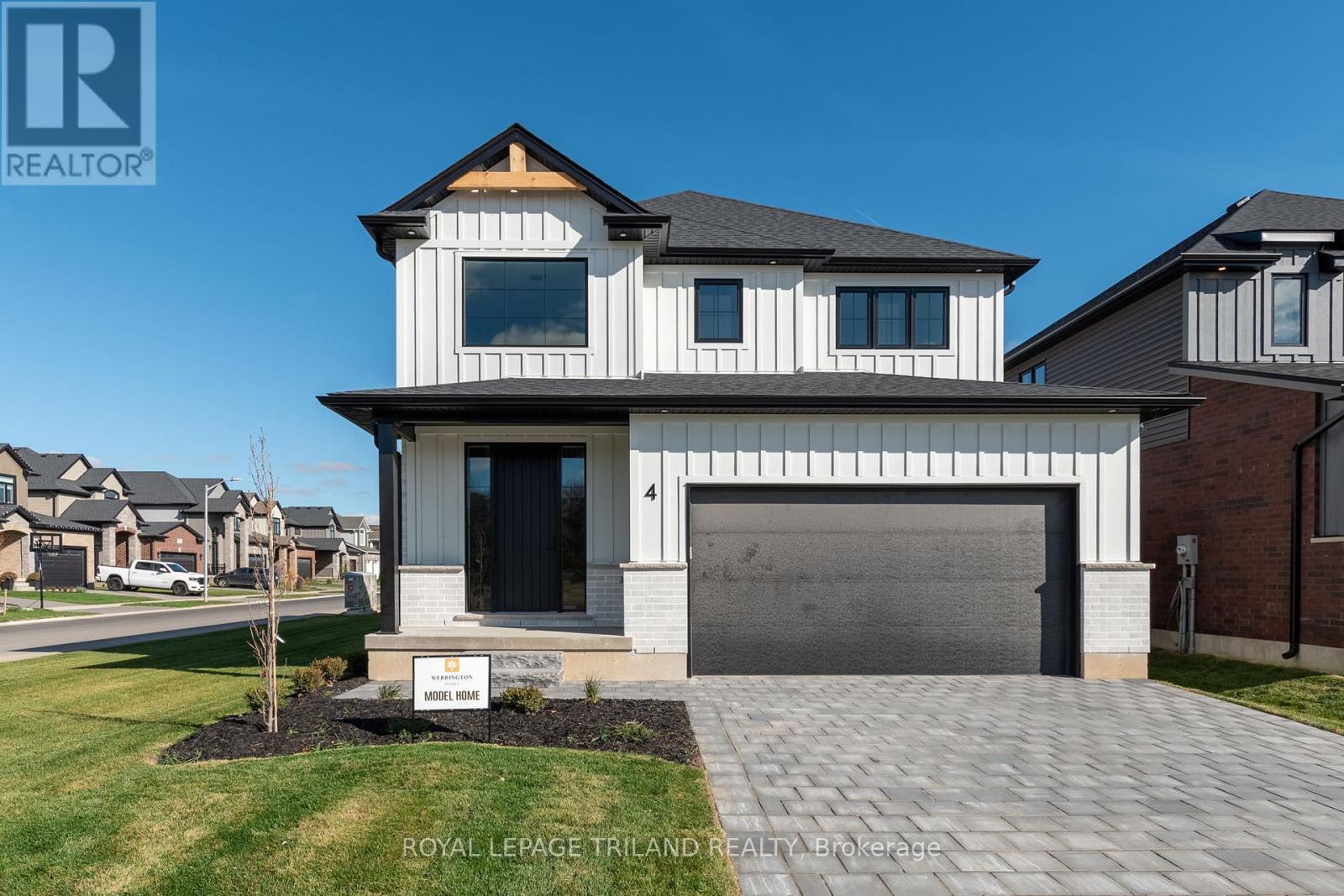 TO BE BUILT! Werrington Homes is excited to announce the launch of their newest project in beautiful Kilworth Heights West! Priced from $849,900, the builder has created 6 thoughtfully designed floorplans offering either 3 or 4 bedroom configurations and ranging in size from 1,751 - 2,232 sq ft above grade. Werrington is known for offering high quality finishes, at affordable pricing, and these builds are no exception! As standard all homes will be built with brick & hardboard exteriors, 9 ft ceilings on the main and raised ceilings in the lower, hardwood flooring throughout the main, generous kitchen and counter top allowances, second floor laundry, paver stone drive and walkways, ample pot lights & a 5 piece master ensuite complete with tile & glass shower & soaker tub! With the higher ceiling height and oversized windows in the basement, this offers a fantastic canvas to add additional living space if required! Follow our pre-designed basement plans that provide a rec room, 4th / 5th bedroom & bath or create your own based on your needs! Kilworth is an outstanding family-friendly community minutes from shopping and amenities in London with access to renowned schools, parks, and trails. Nothing has been left to chance: Great floorplans, reputable builder, awesome finishes, all in one of the most sought-after neighbourhoods in the area! NOTE: this listing represents the "Oakwood" plan. The interior images and virtual tour for this listing represent a prior complted "Oakwood" plam. Some images may show optional upgrades. (id:48254)