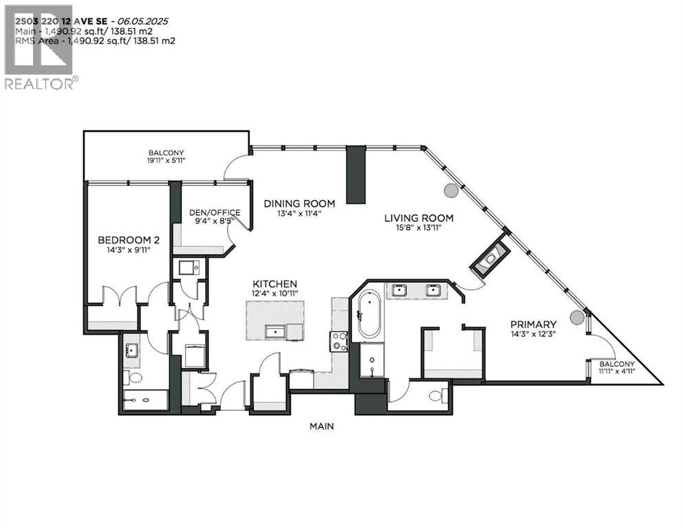 2503, 220 12 Avenue Se, Calgary, Alberta  T2G 0R5 - Photo 33 - A2261953