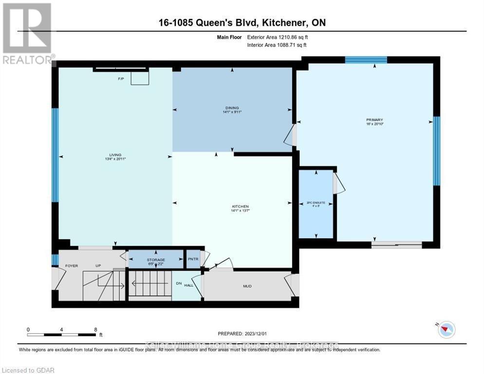 16a - 1085 Queens Boulevard, Kitchener, Ontario  N2M 1B9 - Photo 19 - X12443115