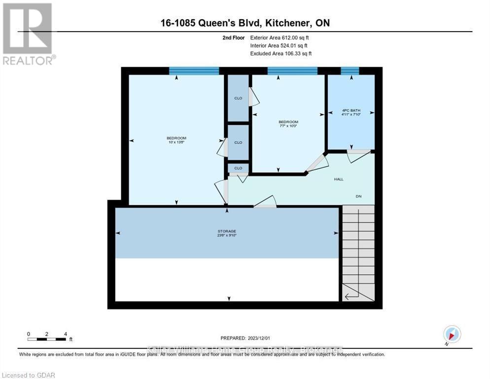 16a - 1085 Queens Boulevard, Kitchener, Ontario  N2M 1B9 - Photo 20 - X12443115