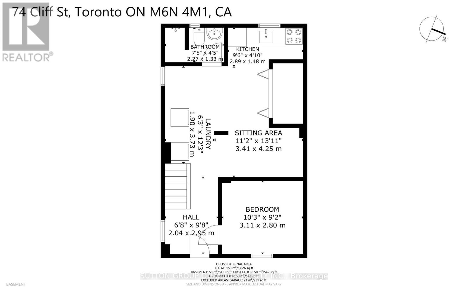 74 Cliff Street, Toronto (Rockcliffe-Smythe), Ontario  M6N 4M1 - Photo 29 - W12442797