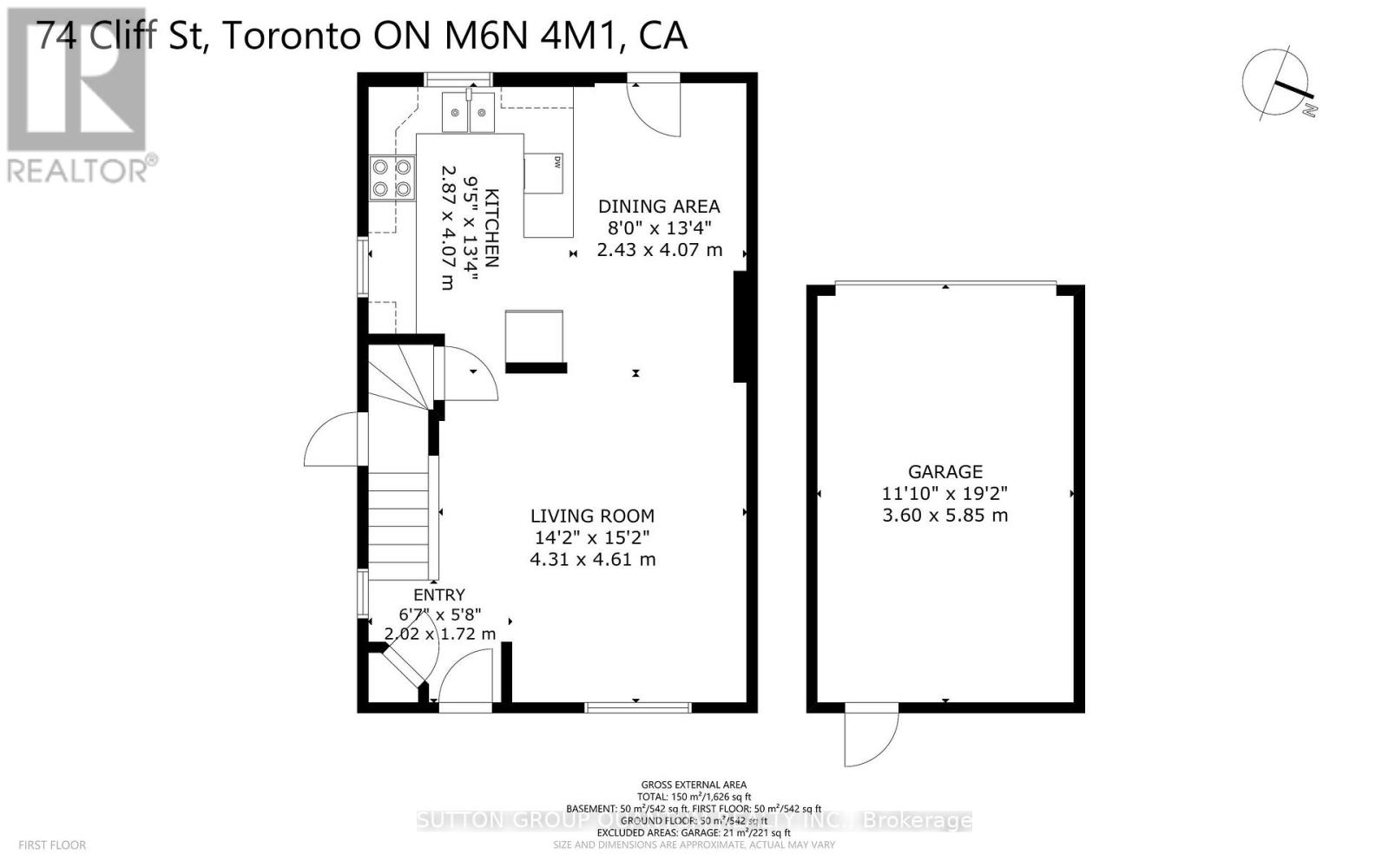 74 Cliff Street, Toronto (Rockcliffe-Smythe), Ontario  M6N 4M1 - Photo 30 - W12442797