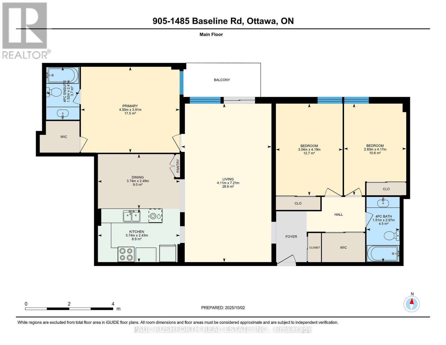 905 - 1485 Baseline Road, Ottawa, Ontario  K2C 3L8 - Photo 29 - X12443206