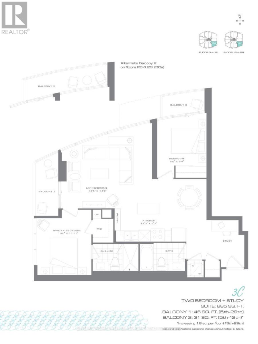 2904 - 5 Valhalla Inn Road, Toronto, Ontario  M9B 0B1 - Photo 10 - W12443013