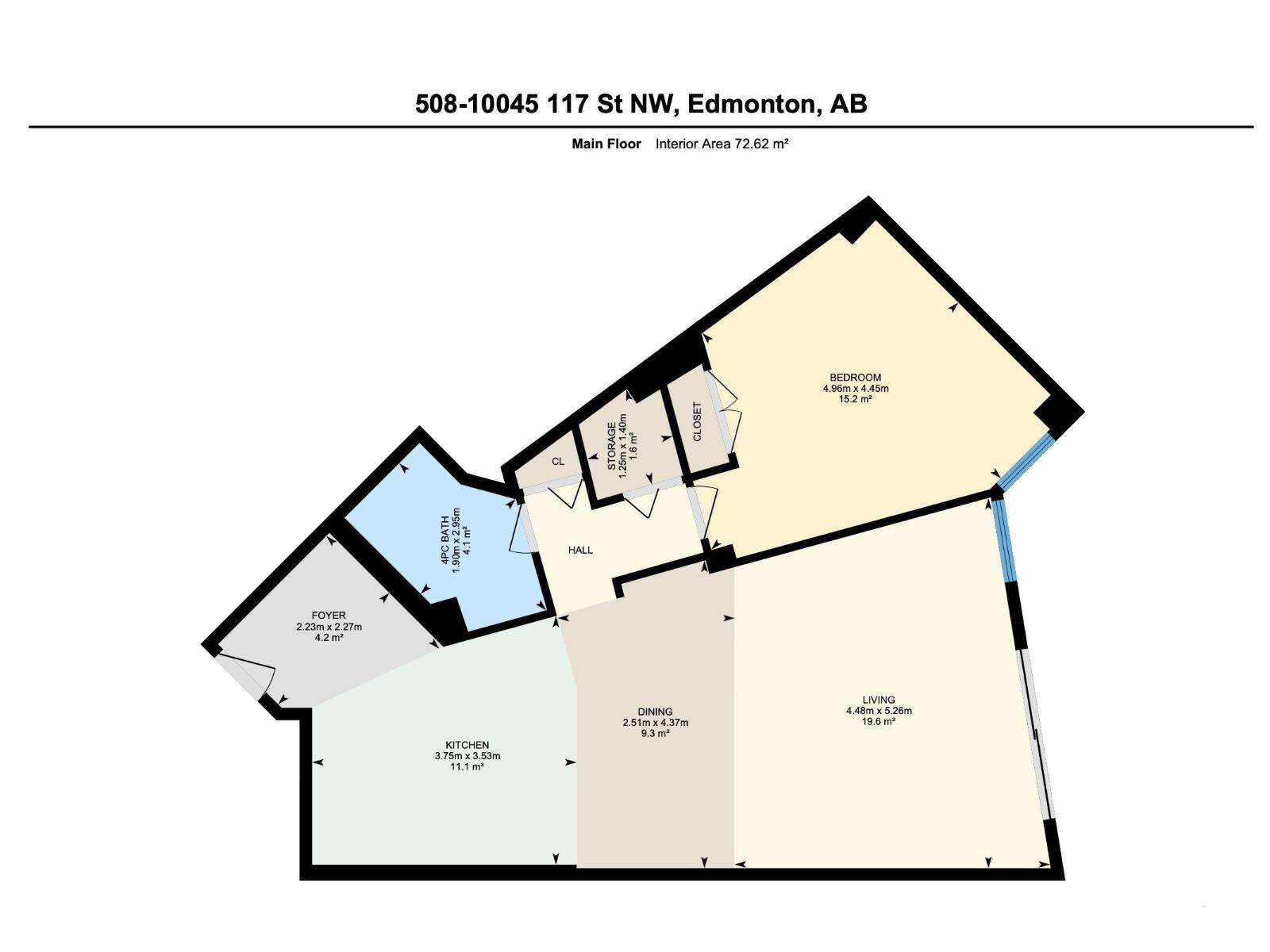 #508 10045 117 St Nw, Edmonton, Alberta  T5K 1W8 - Photo 42 - E4460662