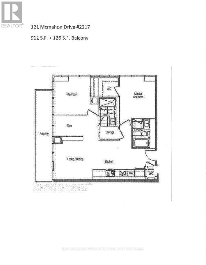 2217 - 121 Mcmahon Drive, Toronto, Ontario  M2K 0C1 - Photo 12 - C12443815