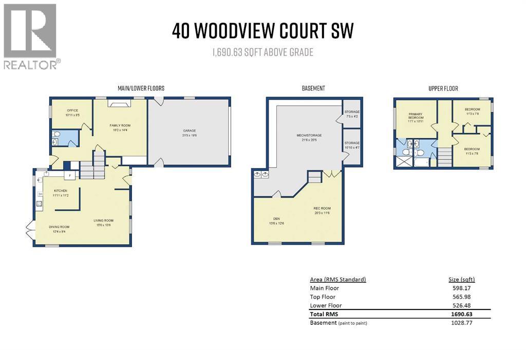 40 Woodview Court Sw, Calgary, Alberta  T2W 4X4 - Photo 50 - A2261139