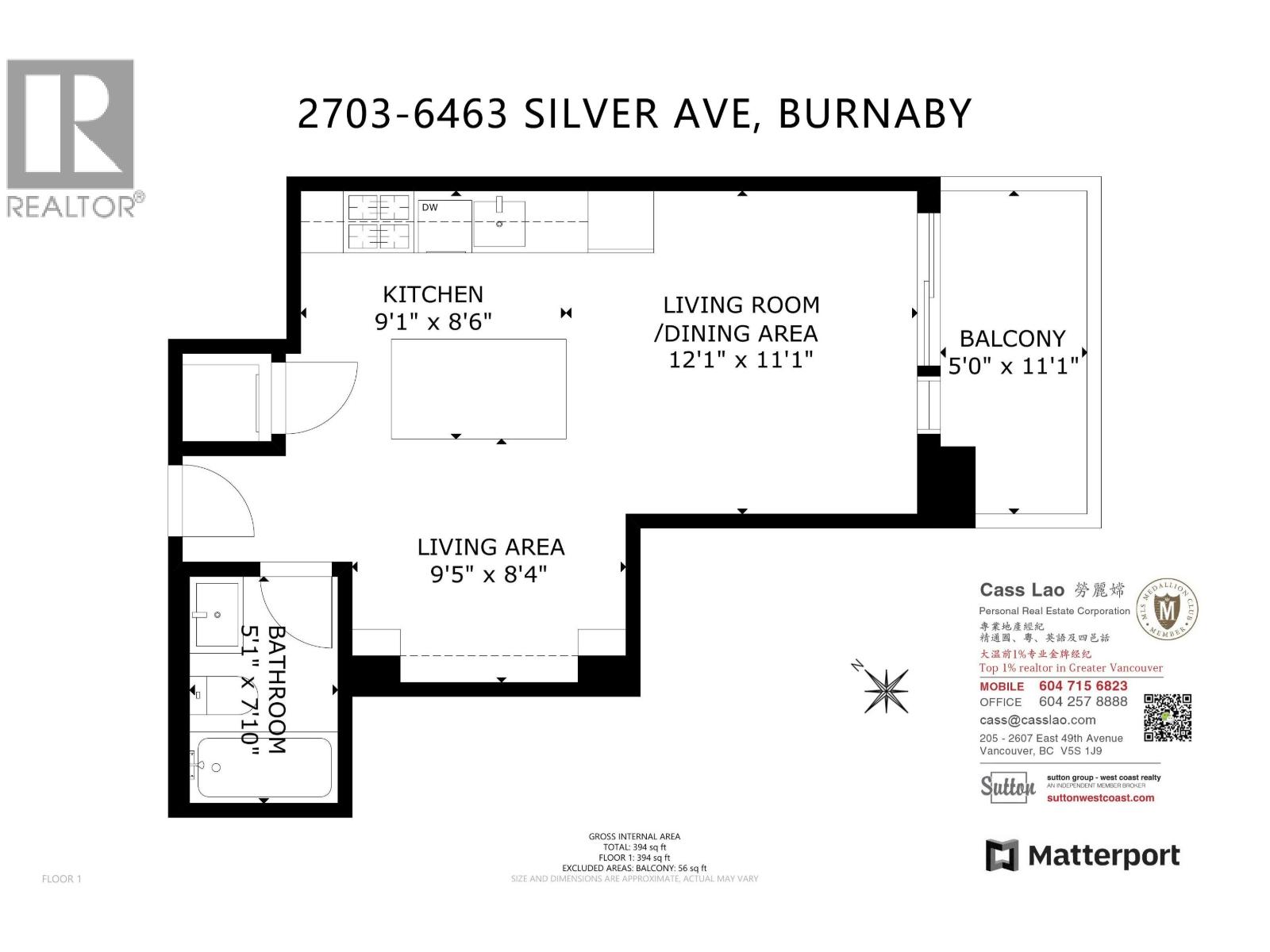 2703 6463 Silver Avenue, Burnaby, British Columbia  V5H 0K4 - Photo 31 - R3055190