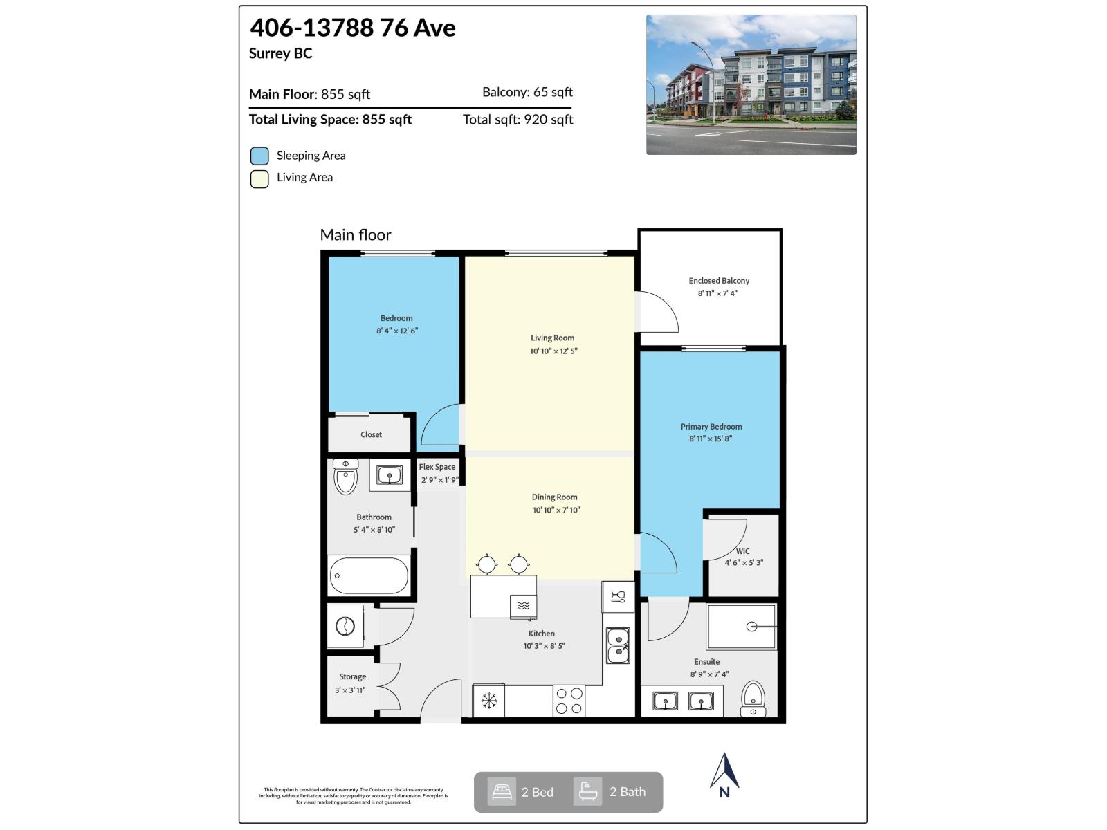 406 13788 76 Avenue, Surrey, British Columbia  V3W 3V9 - Photo 34 - R3055253