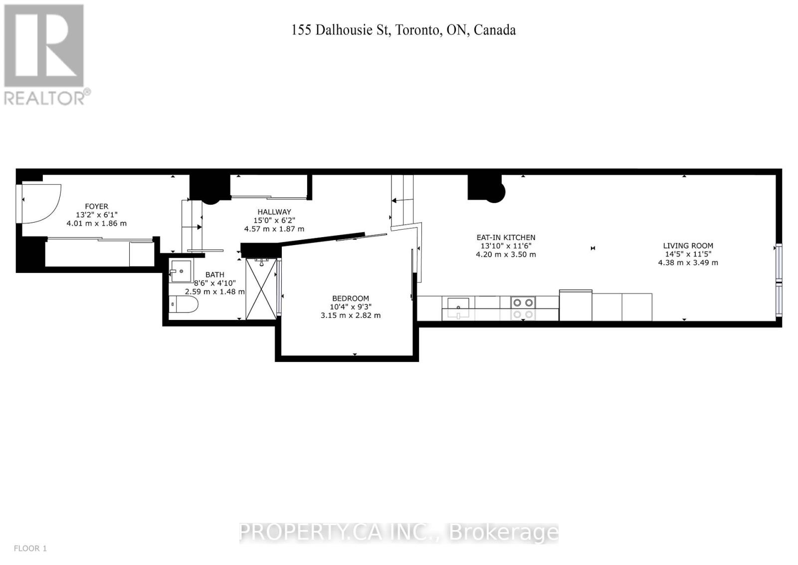 1031 - 155 Dalhousie Street, Toronto, Ontario  M5B 2P7 - Photo 21 - C12441194