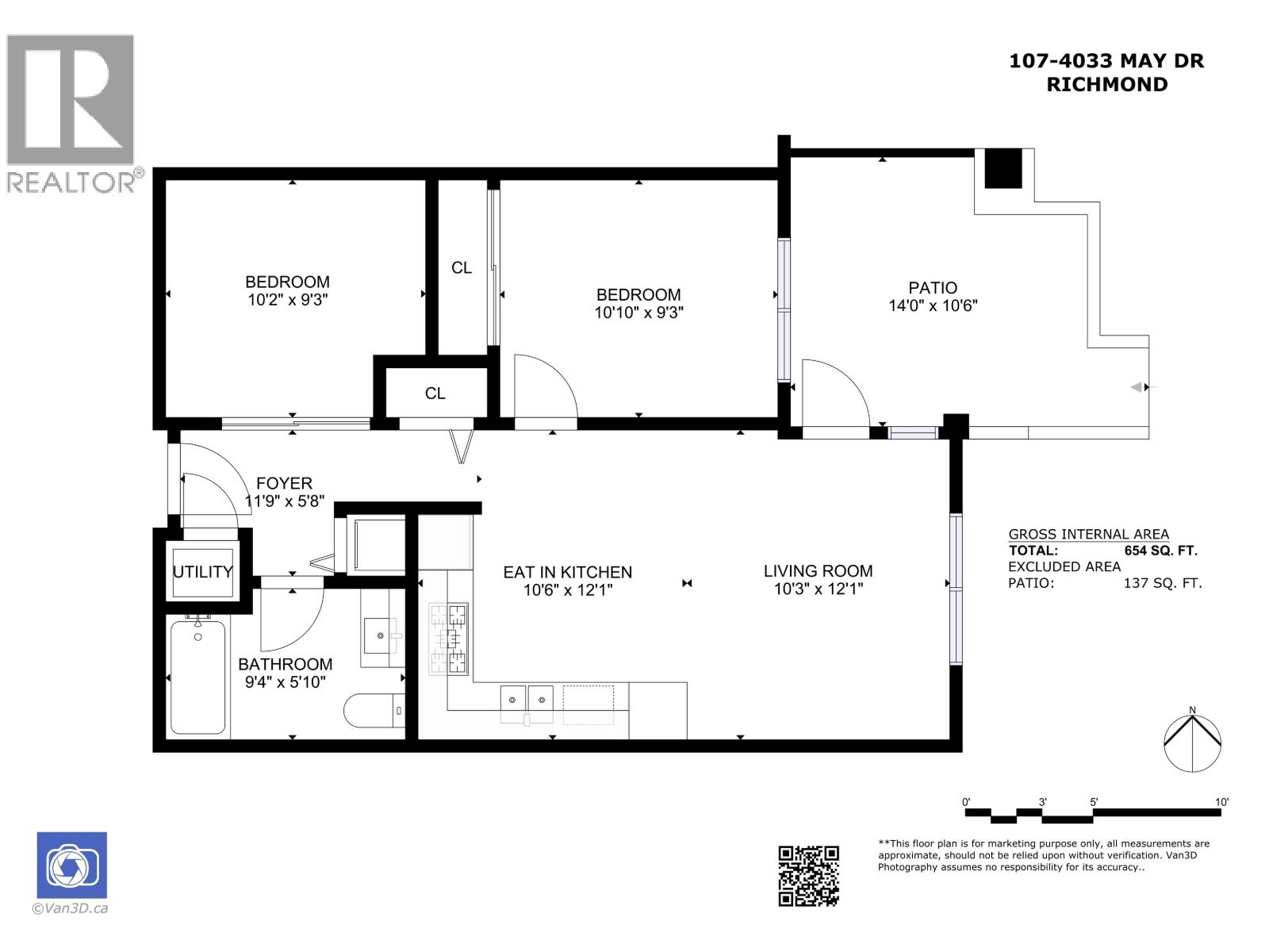 107 4033 May Drive, Richmond, British Columbia  V6X 0T3 - Photo 12 - R3054759