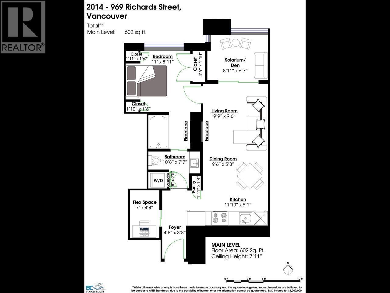 2104 969 Richards Street, Vancouver, British Columbia  V6B 1A8 - Photo 22 - R3055322