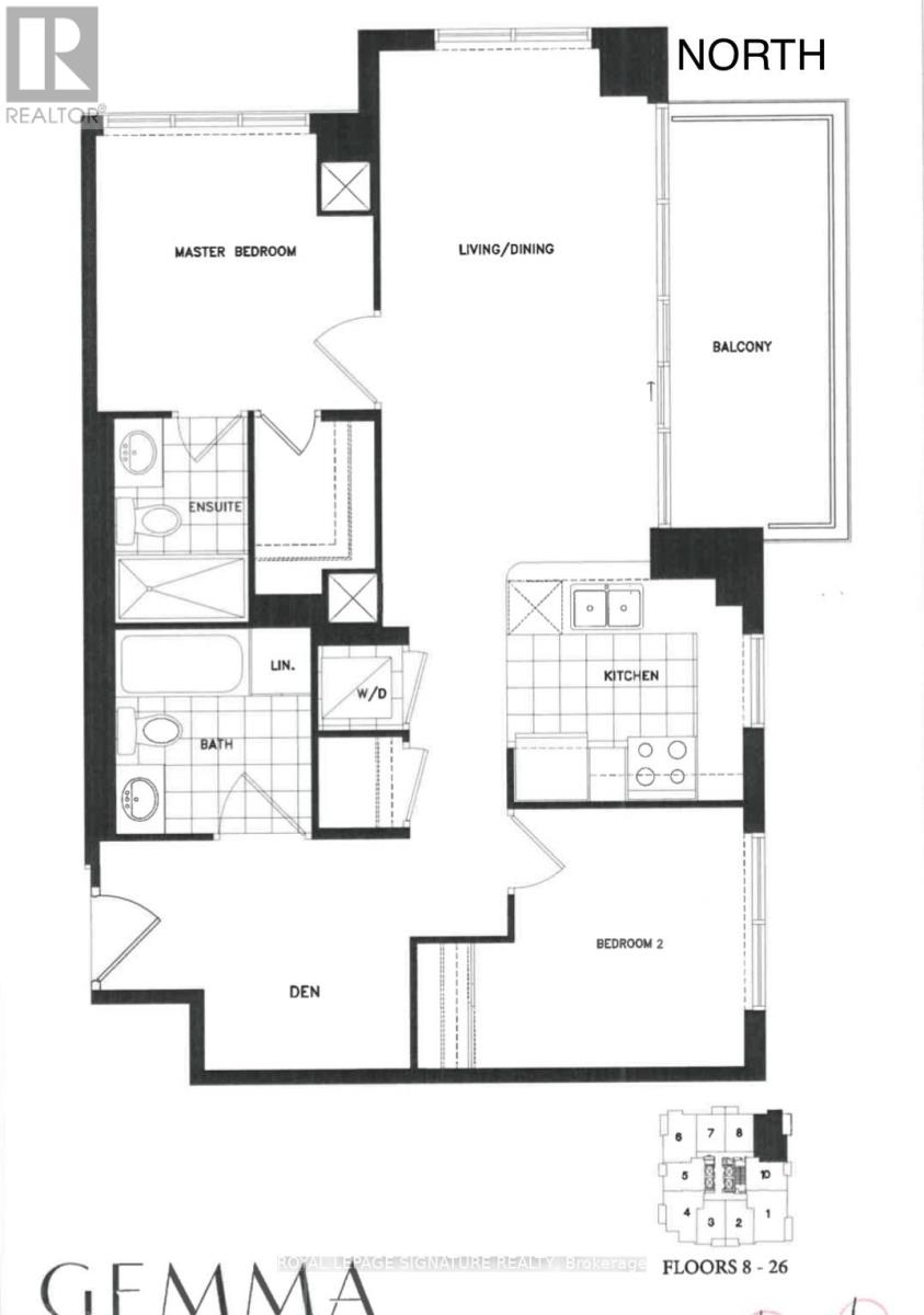 1509 - 15 Watergarden Drive, Mississauga, Ontario  L5R 1B2 - Photo 20 - W12422474