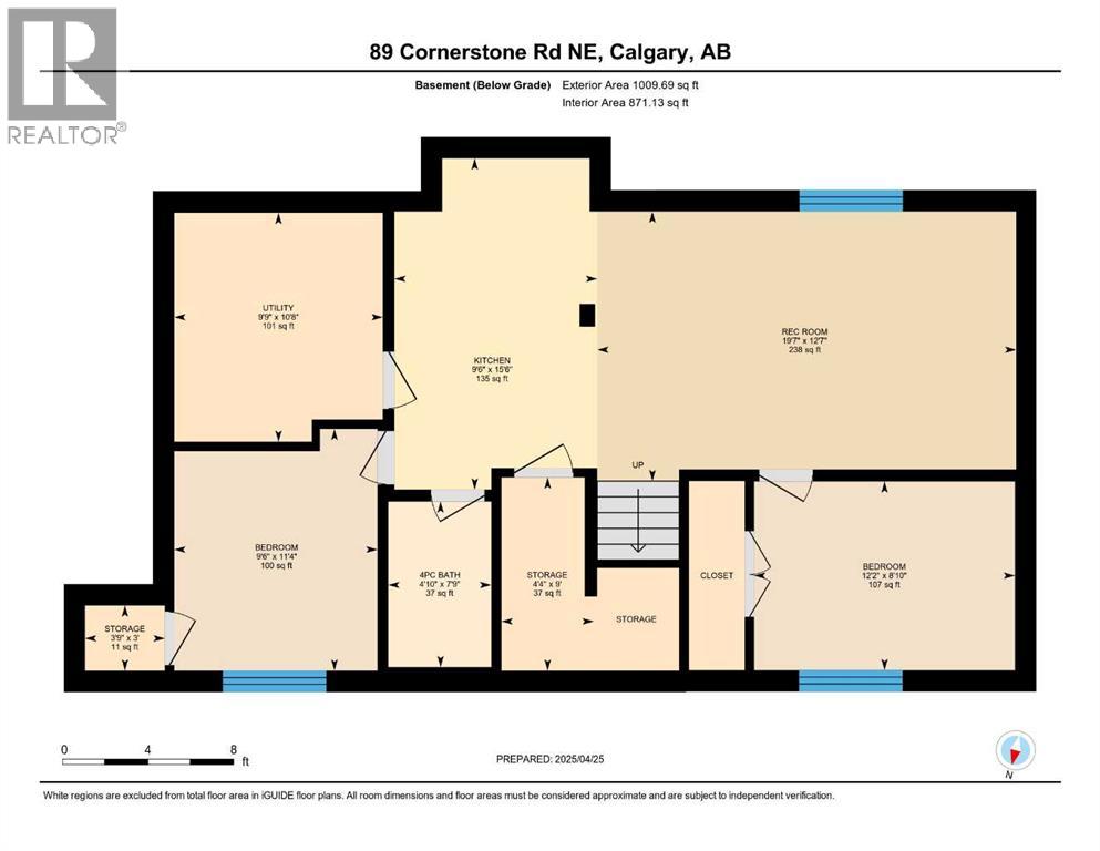 89 Cornerstone Road Ne, Calgary, Alberta  T3N 1R7 - Photo 43 - A2247828