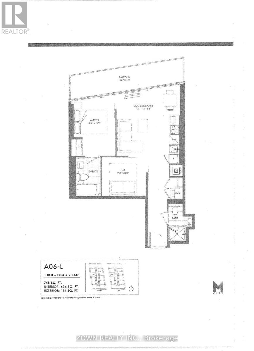 1506 - 3900 Confederation Parkway, Mississauga, Ontario  L5B 0M3 - Photo 15 - W12445893