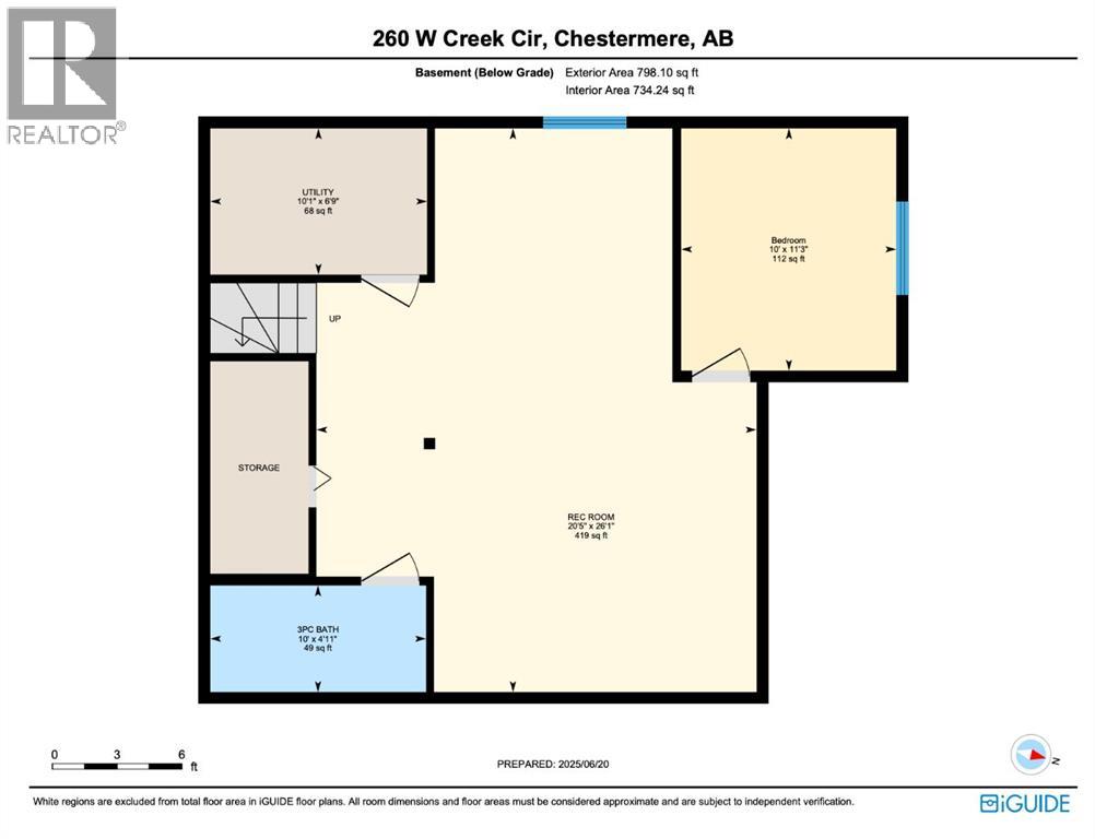 260 West Creek Circle, Chestermere, Alberta  T1X 1R5 - Photo 35 - A2258530