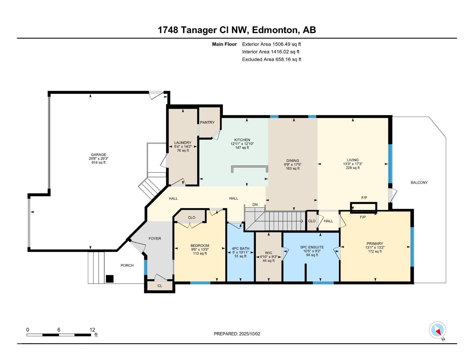 1748 Tanager Cl Nw, Edmonton, Alberta  T5S 0M5 - Photo 54 - E4460984