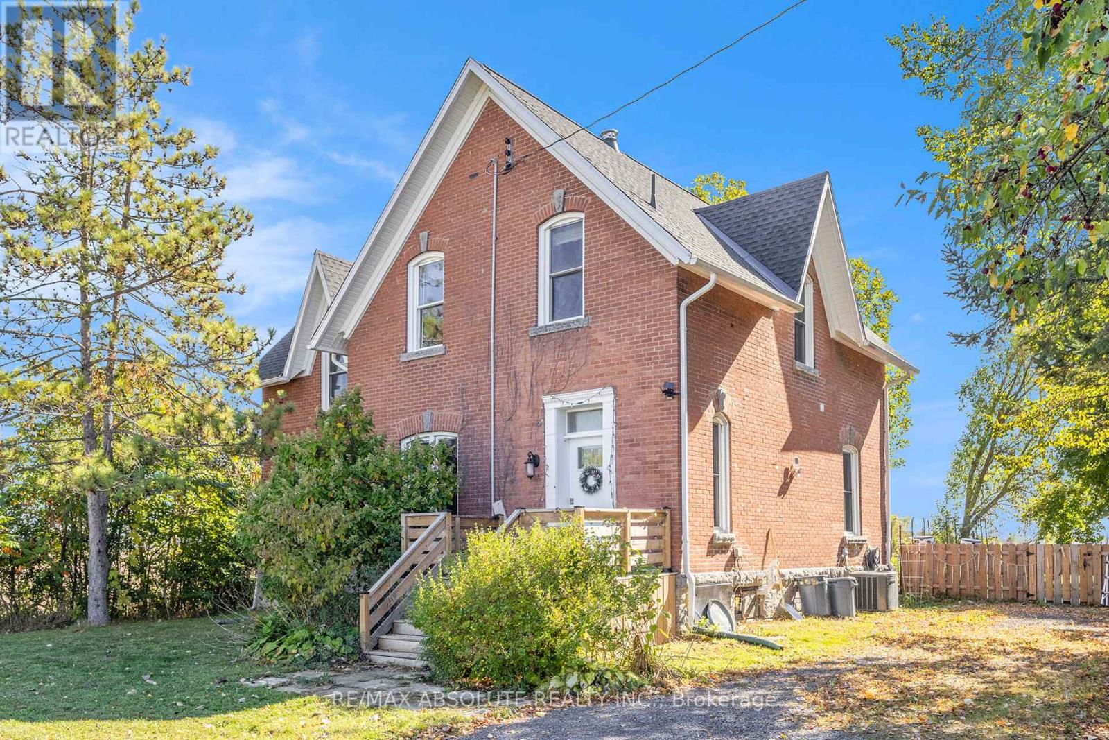 Welcome to this beautifully updated Century home  a perfect blend of timeless character and modern convenience, ideal for a growing family. Classic country charm shines through with high ceilings, rich colonial trim, and warm hardwood flooring throughout.The main floor features a stylishly renovated kitchen with a central island, spacious living and dining rooms, a convenient main-floor laundry with a two-piece bath, and a versatile office or den space. Upstairs, you'll find a generously sized primary bedroom complete with a walk-in closet, along with three additional bedrooms and a full bathroom. Enjoy peace of mind with a well maintained furnace, central air conditioning, and a hot water tank. The roof is updated, with eavestroughs and flashing already completed. Step outside to beautifully landscaped gardens and enjoy the tranquility of your private oasis. This home truly has it all  comfort, charm, and functionality. You wont be disappointed! (id:48254)