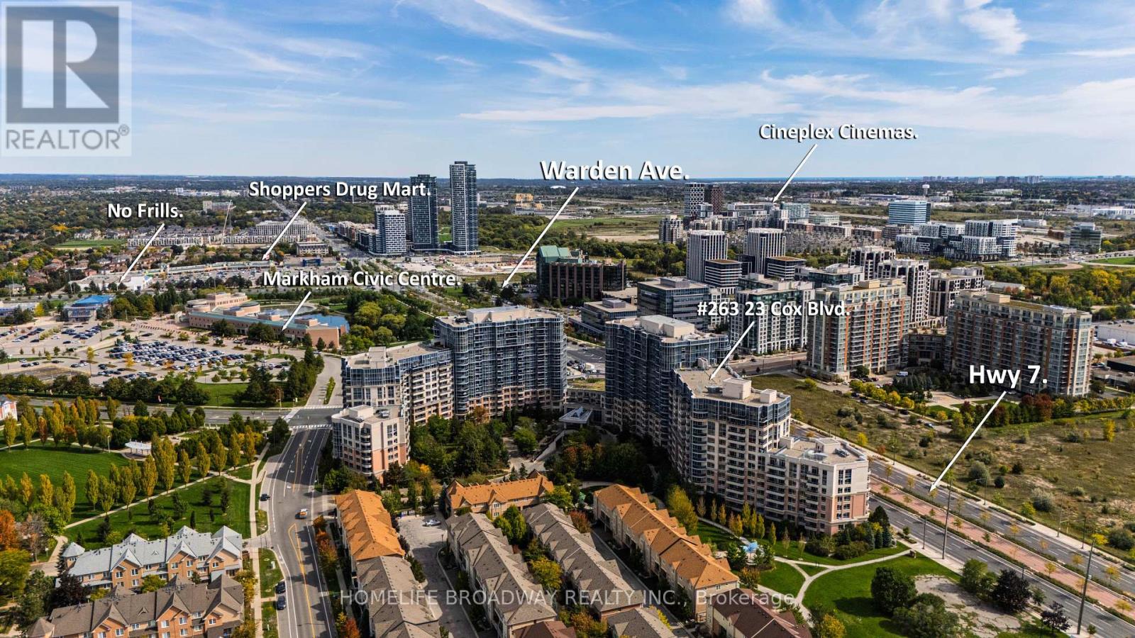 263 - 23 Cox Boulevard, Markham, Ontario  L3R 7Z9 - Photo 2 - N12411748