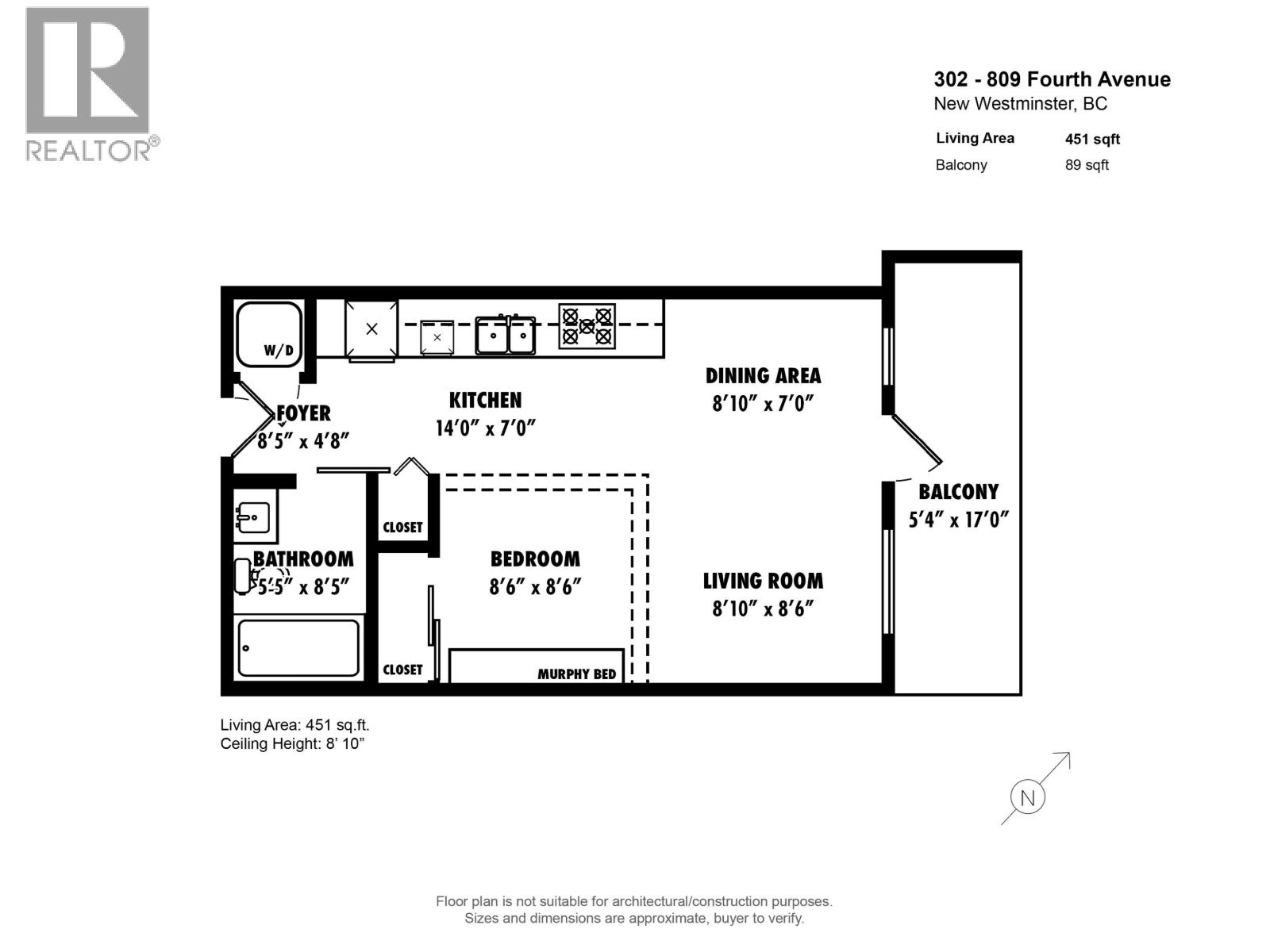 302 809 Fourth Avenue, New Westminster, British Columbia  V3M 0K1 - Photo 24 - R3055610