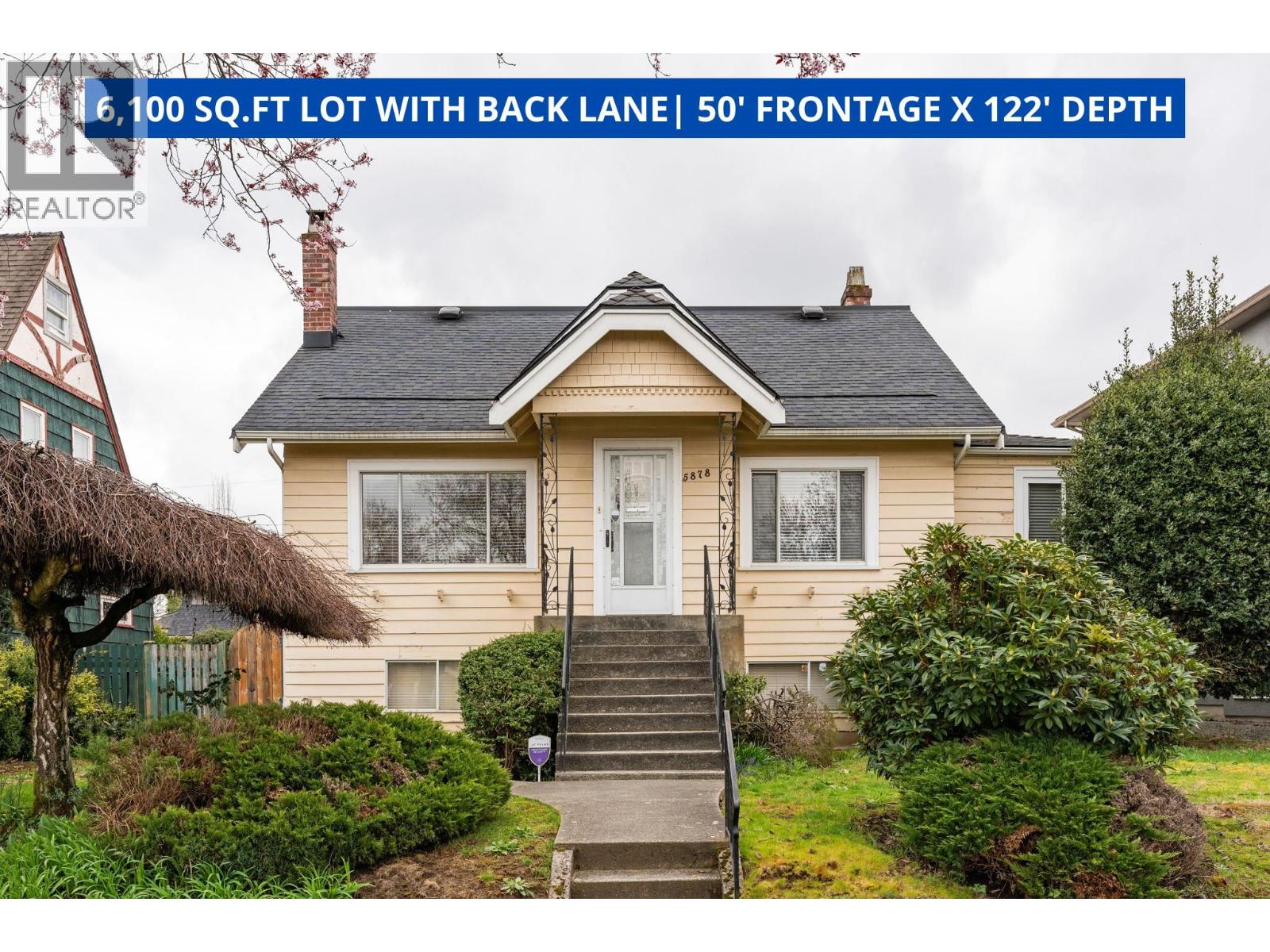5878 ARLINGTON STREET, Vancouver, British Columbia