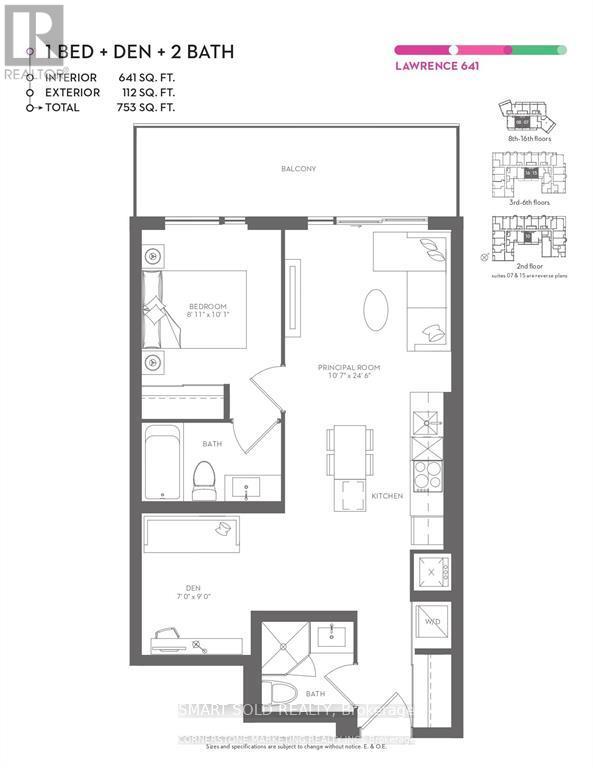 1608 - 8 Tippett Road, Toronto, Ontario  M3H 0E7 - Photo 12 - C12448396