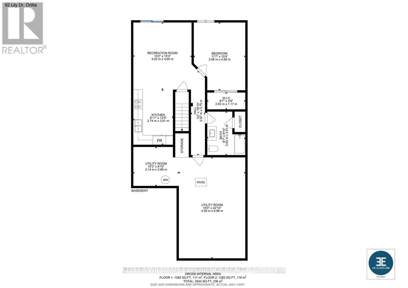 92 Lily Drive, Orillia, Ontario  L3V 7A8 - Photo 46 - S12448673