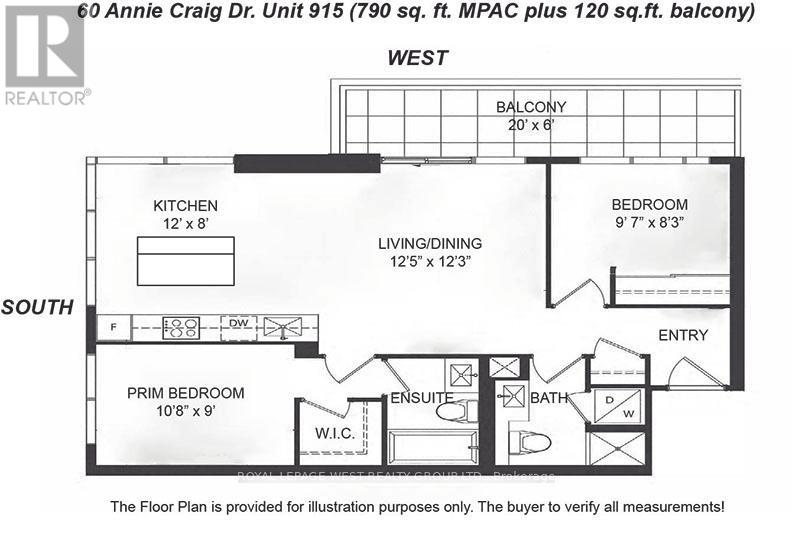 915 - 60 Annie Craig Drive, Toronto, Ontario  M8V 0C5 - Photo 2 - W12449191