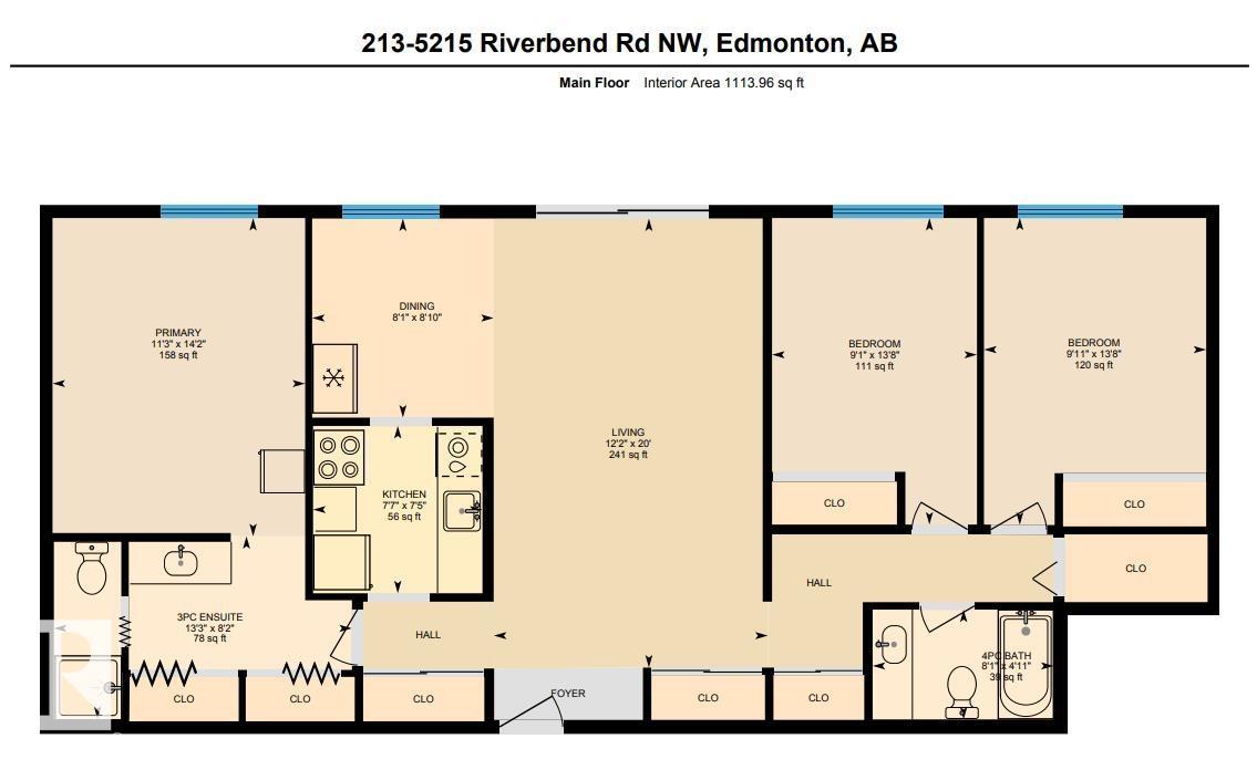 #213 5125 Riverbend Rd Nw, Edmonton, Alberta  T6H 5K5 - Photo 12 - E4461138
