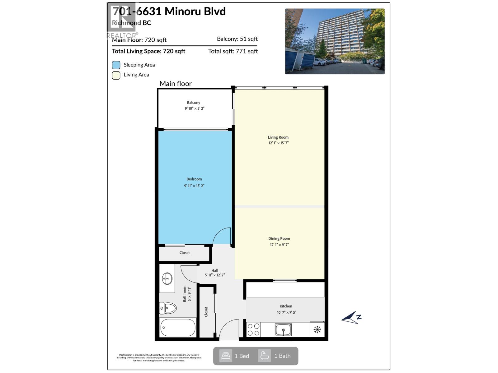 701 6631 Minoru Boulevard, Richmond, British Columbia  V6Y 1Z1 - Photo 26 - R3055697