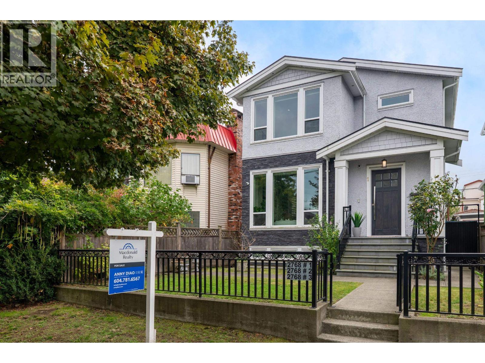2768 E 25TH AVENUE, Vancouver, British Columbia