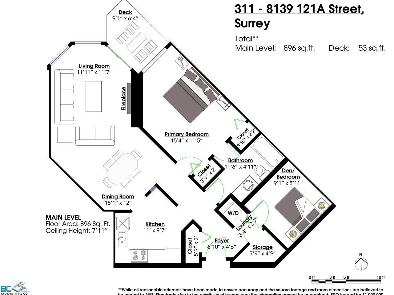 311 8139 121a Street, Surrey, British Columbia  V3W 0Z2 - Photo 23 - R3055774