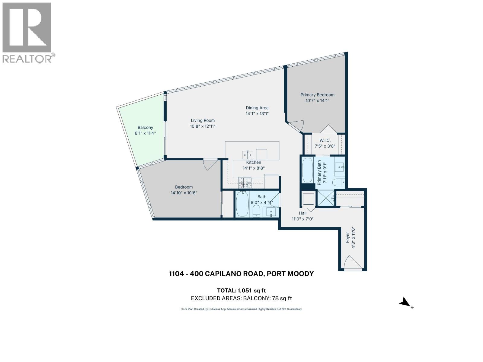 1104 400 Capilano Road, Port Moody, British Columbia  V3H 0E1 - Photo 40 - R3055980