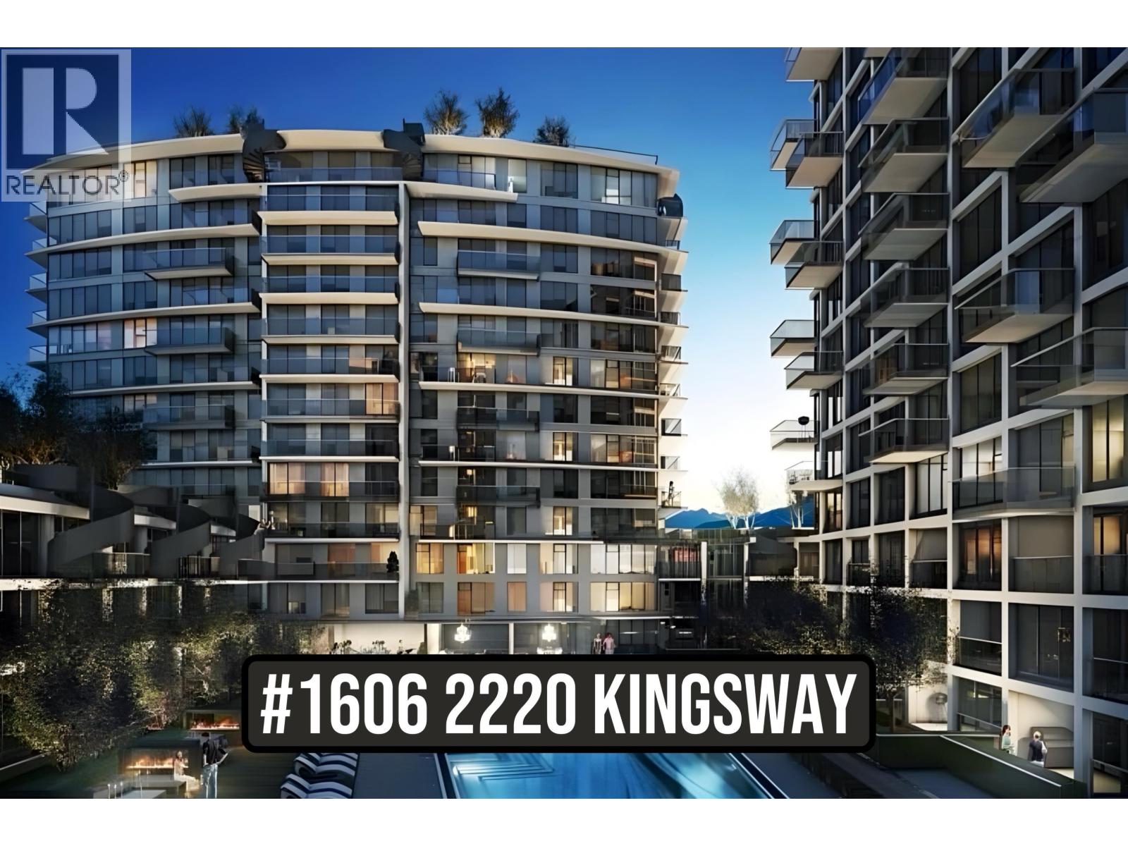 1606 2220 Kingsway, Vancouver, British Columbia  V5N 2T7 - Photo 1 - R3056201