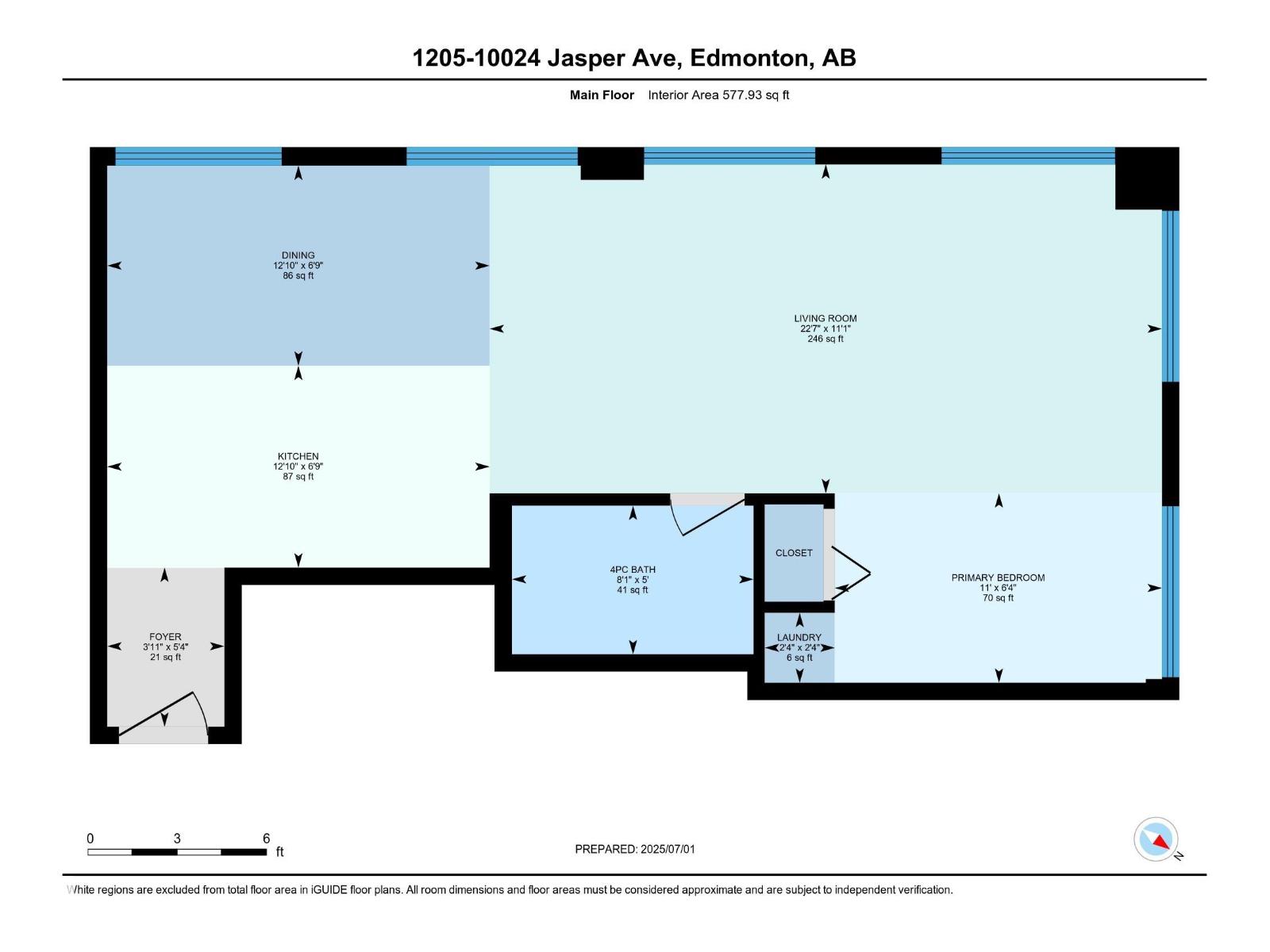 #1205 10024 Jasper Av Nw, Edmonton, Alberta  T5J 1R9 - Photo 29 - E4460978