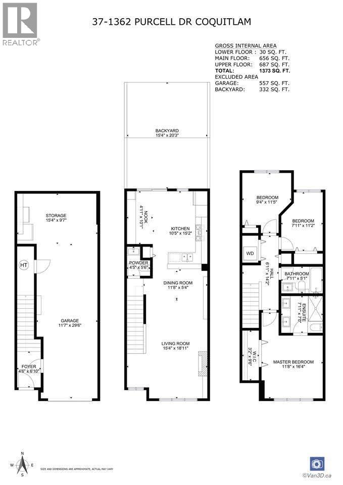 37 1362 Purcell Drive, Coquitlam, British Columbia  V3E 0A5 - Photo 32 - R3054263