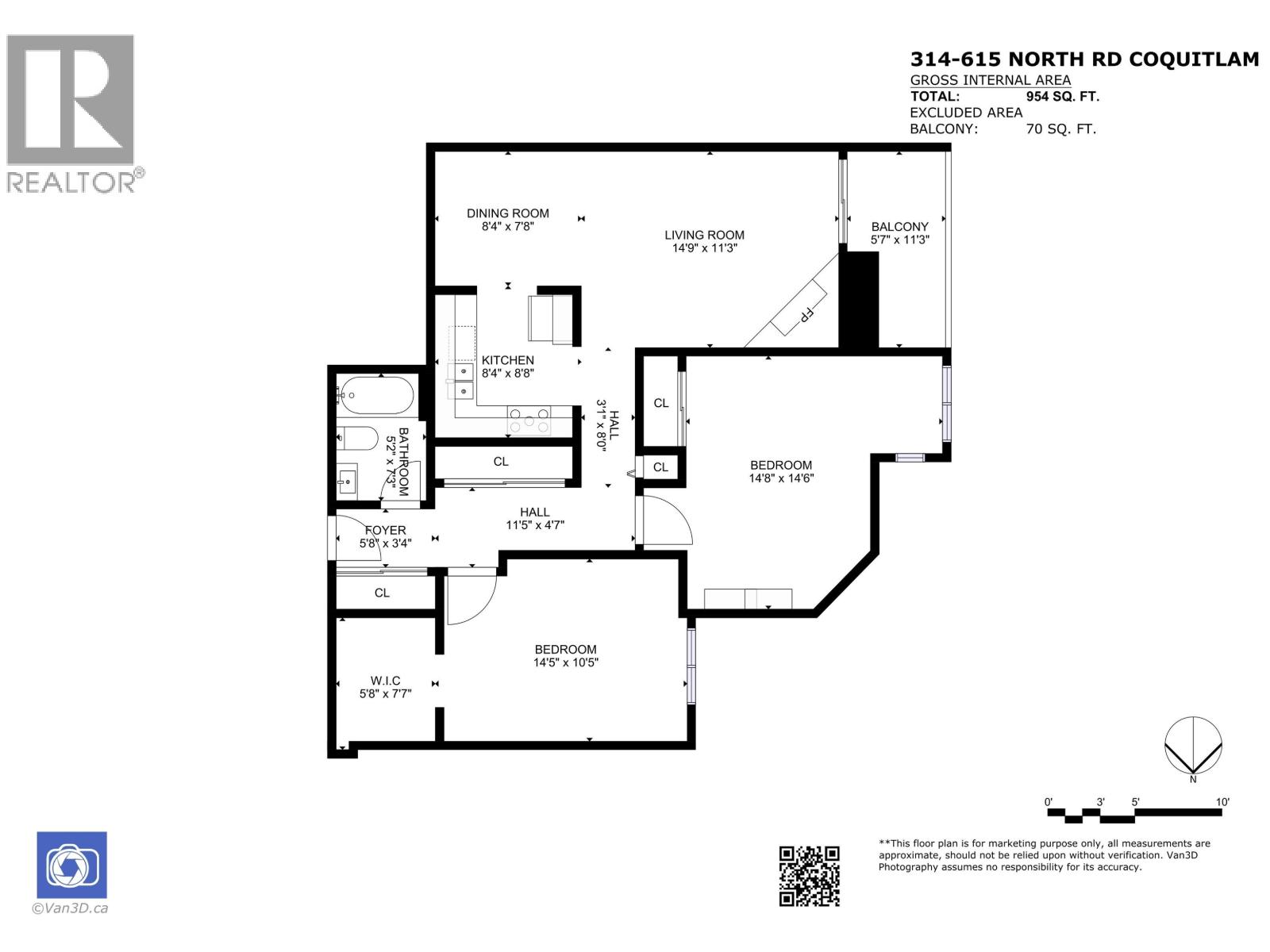 314 615 North Road, Coquitlam, British Columbia  V3J 1P1 - Photo 19 - R3055639