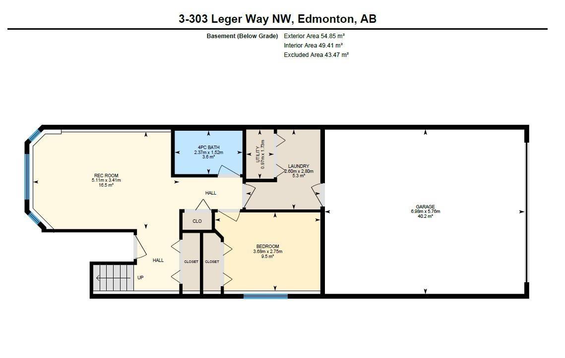 #3 303 Leger Wy Nw, Edmonton, Alberta  T6X 1X5 - Photo 36 - E4461184