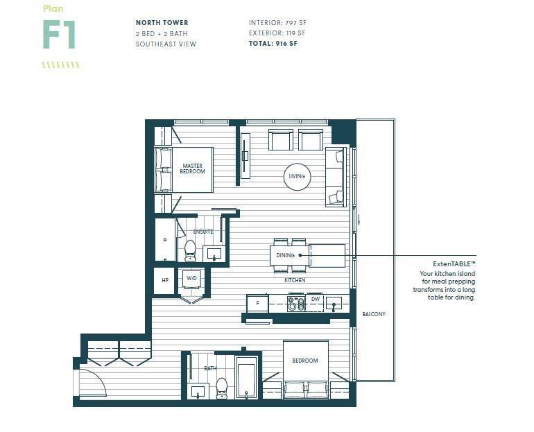 2508 13428 105 Avenue, Surrey, British Columbia  V3T 0S6 - Photo 20 - R3055737